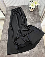 Стильная женская юбка миди ткань : шелк Мод. 1602