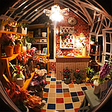 3D Румбокс «Квітковий магазин» DollHouse + пилозахисний купол, фото 5