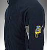 Універсальна тактична флісова кофта Helikon Tex ALPHA TACTICAL Jacket (navy blue), фото 6