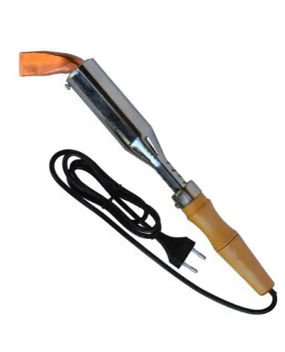 Паяльник 300W TLW-300W з дерев'яною ручкою, кутове мідне жало, TLW300W, фото 1