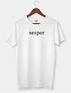 Футболка з принтом "Sniper", фото 3