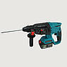 Перфоратор акумуляторний Hummer Drill 20V 6 Ah в пластиковому кейсі., фото 6