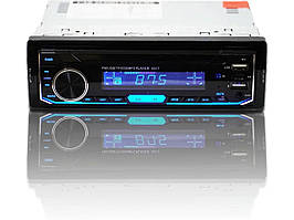 Автомагнітола Pioneer 6317 Usb+RGB підсвітка+Sd+Fm+Aux+ пульт (4x50W)