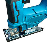 Лобзик DJV182Z акумуляторний безщітковий з 2 АКБ 36V/2.0Ah, фото 4