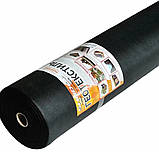 Геотекстиль чорний (130 г/м2) 1.6*25 м для дренажу, доріжок, садів, ландшафту та будівництва в рулонах, фото 4