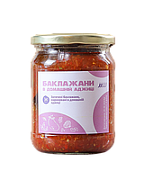 БАКЛАЖАНИ В ДОМАШНІЙ АДЖІЦІ, скляна банка, 0,5 л., ЇМО Разом