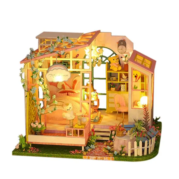 3D Румбокс Країна мрій Flower Dream Dollhouse + Пилозахисний купол