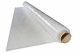Поліетиленова плівка 30 мкм (3 м*100 м) для вікон, теплиць, будівництва: прозора, у рулонах, біла, т, фото 2