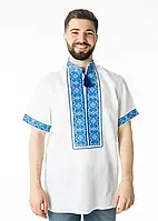 Вишиванка чоловіча Світозар (льон білий)