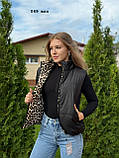 Двостороння леопардова жилетка норма і батал 049 влк, фото 4