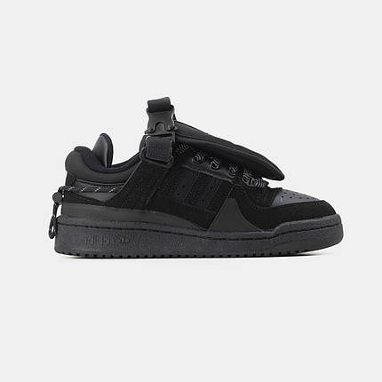 Кросівки Adidas Forum x Bad Bunny Back To School Black / Адідас Форум Бед Банні Бек Ту Скул Чорні, фото 1