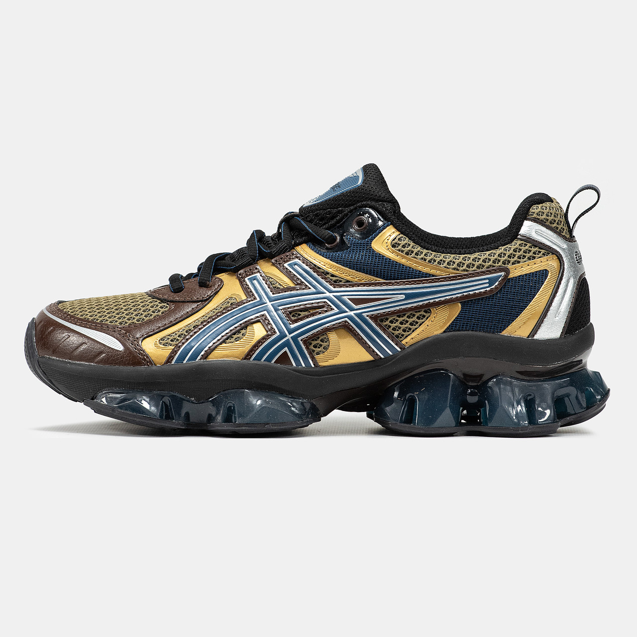 Чоловічі Кросівки Asics Gel-Quantum Kinetic Brown Gold / Асікс Гел-Квантум Кінетик