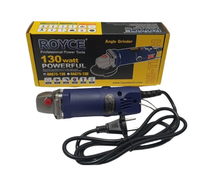 Міні болгарка-гравер Royce RAG75-130, 220В (без регулювання обертів)