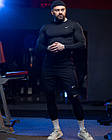 Чоловічий Утеплений компресійний костюм Under Armour 3в1: Рашгард, шорти, легінси. термокомплекс., фото 3