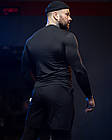 Чоловічий Утеплений компресійний костюм Under Armour 3в1: Рашгард, шорти, легінси. термокомплекс., фото 7