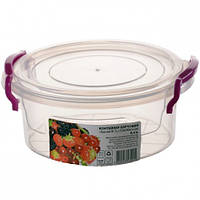 Контейнер харчової круглий 0.6 л