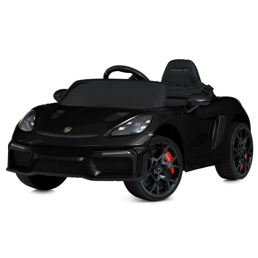 Електромобіль дитячий Porsche M 6055 ПоршеЧерный крашенный, фото 1