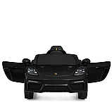 Електромобіль дитячий Porsche M 6055 ПоршеЧерный крашенный, фото 2
