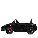 Електромобіль дитячий Porsche M 6055 ПоршеЧерный крашенный, фото 3