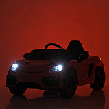 Електромобіль дитячий Porsche M 6055 ПоршеЧерный крашенный, фото 10