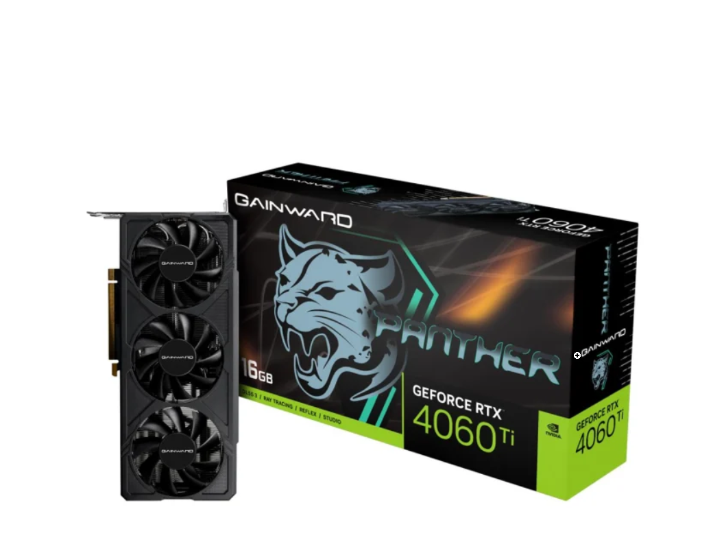 Відеокарта Gainward GeForce RTX 4060 Ti Panther 16GB GDDR6 (471056224-4120)