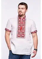 Вишиванка чоловіча Світозар (льон білий)