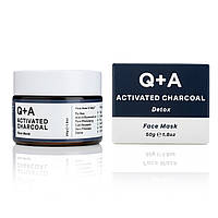 Q+A - Маска для обличчя з активованим вугіллям - Activated Charcoal - Face Mask - 50ml