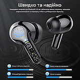 BESNOOW бездротові навушники - Bluetooth 5.3, 40 год роботи, HiFi звук, шумозаглушення, IP7., фото 6