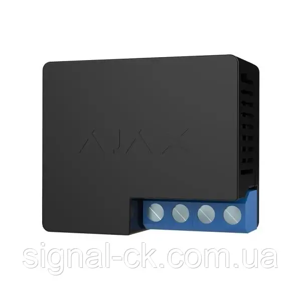 Контролер Ajax WallSwitch Black для віддаленого керування приладами