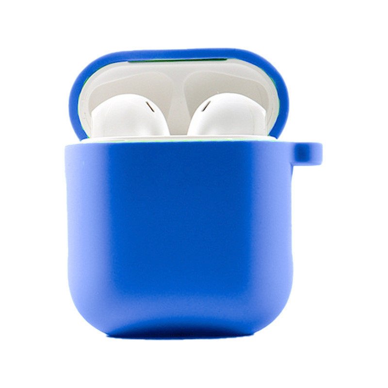 Силіконовий чохол для AirPods 1/2 Blue, фото 1