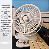 Акумуляторний вентилятор VHG F03 з LED-підсвіткою, фото 7