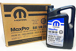 Моторна олива Mopar MaxPro 5W20 5 л. 68518203AA / 68218891AC