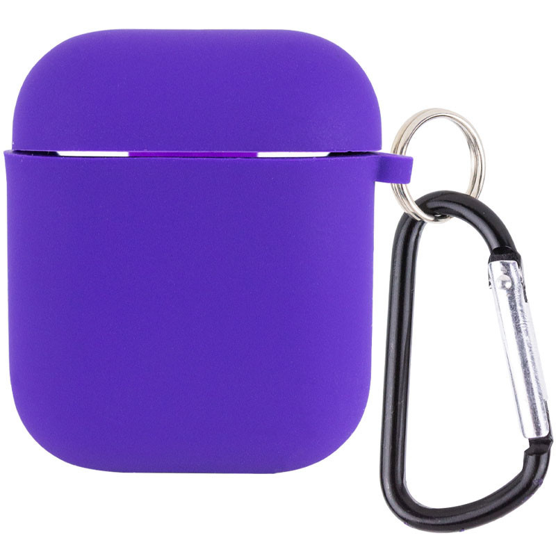 Силіконовий чохол для AirPods 1/2 Ultra Violet, фото 1