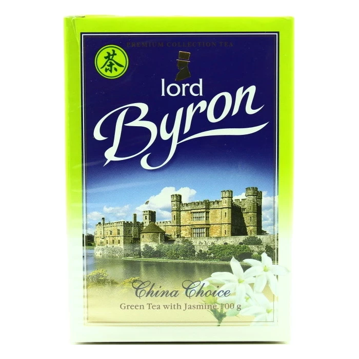 Індійський зелений чай Lord Byron з жасмином 100 грамів
