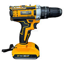 Ударний шуруповерт DeWALT DCD791 (24V, 6AH, 1800об/хв). Акумуляторний шуруповерт Деволт, фото 4