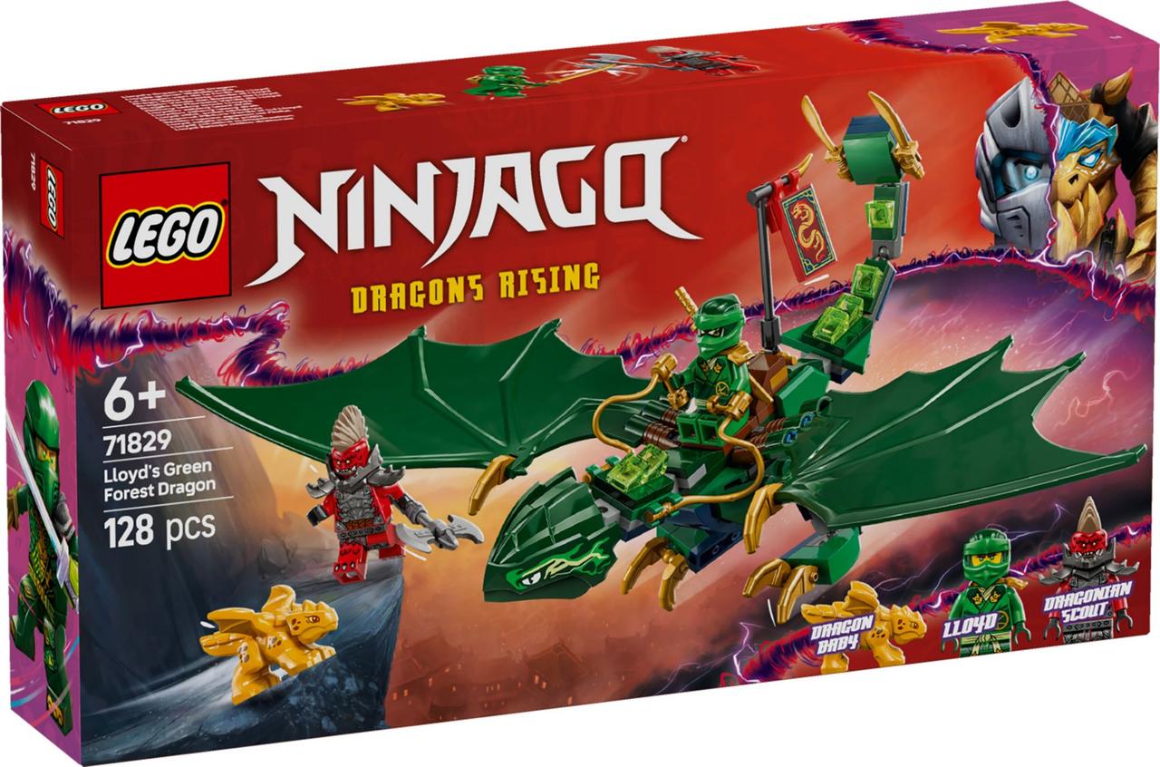 LEGO Ninjago Зелений лісовий дракон Ллойда [71829], фото 1