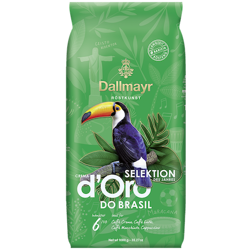 Кава Dallmayr Crema d’Oro Selektion Do Brasil в зернах 1 кг