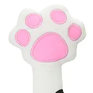 М'яка іграшка для котів CattyMan Кеттімен Kick Toy White шарудить (84383), фото 3