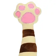 М'яка іграшка для котів CattyMan Кеттімен Kick Toy Brown шарудить (84382), фото 2