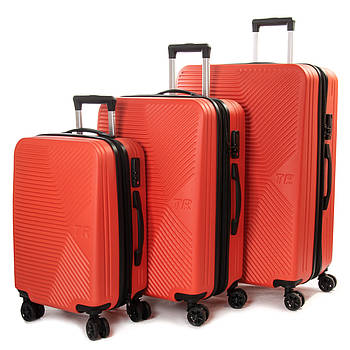 Дорожня Валіза 31 ABS-пластик FASHION 804 orange.Дорожні валізи на колесах гуртом і в роздріб в Україні