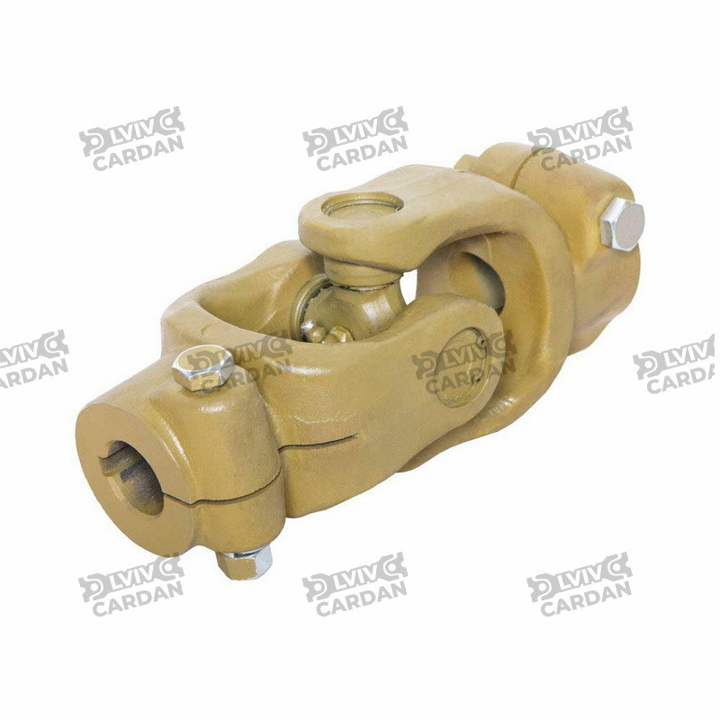 Сільгосп шарнір - хрестовина 23.8х61.3, шпонка 25/шпонка 25, 270 Нм (JS2361-25YK-25YK)