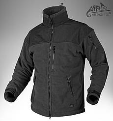 Тактична флісова кофта / військовий флісовий одяг Helikon-Tex Classic Army WindBlocker (black)