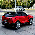Дитячий двомісний електромобіль Chevrolet Blazer (червоний колір) 24V, фото 2
