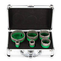 6 алмазних коронкових свердел (20/25/42/50/55/68 мм) M14