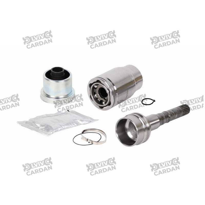 Шрус валу (20-68) h=101mm, DACIA середн, тр.60x2mm,+вал тр.60x2mm, підш.30mm, Duster, RN760-1 (DSP)