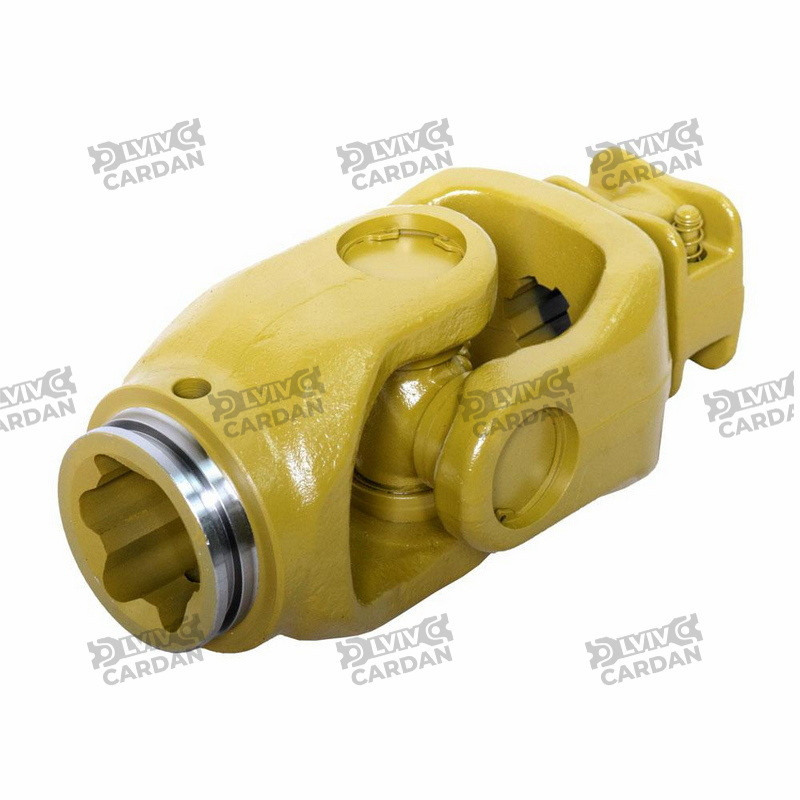 Сільгосп шарнір - хрестовина 42*104.6, 20 шліців 44.4 мм, труба зірка 61 мм, 1400 Нм