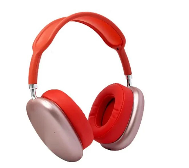 Навушники бездротові Bluetooth P9, червоні 9143, фото 1