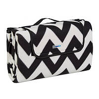 Ковдра для пікніка з флісу з візерунком