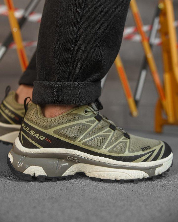 Чоловічі кросівки Pulsar олива ВТ3972, фото 1