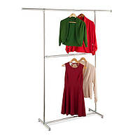 Вішалка для одягу з 2 штангами для одягу